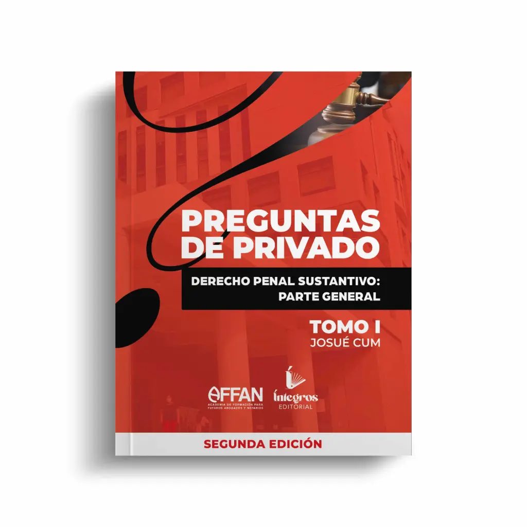 AFFAN - LIBRO DERECHO PENAL SUSTANTIVO PARTE GENERAL - TOMO I (SEGUNDA EDICION)
