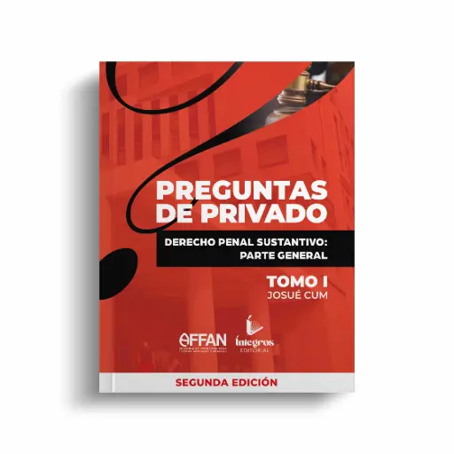 AFFAN - LIBRO DERECHO PENAL SUSTANTIVO PARTE GENERAL - TOMO I (SEGUNDA EDICION)