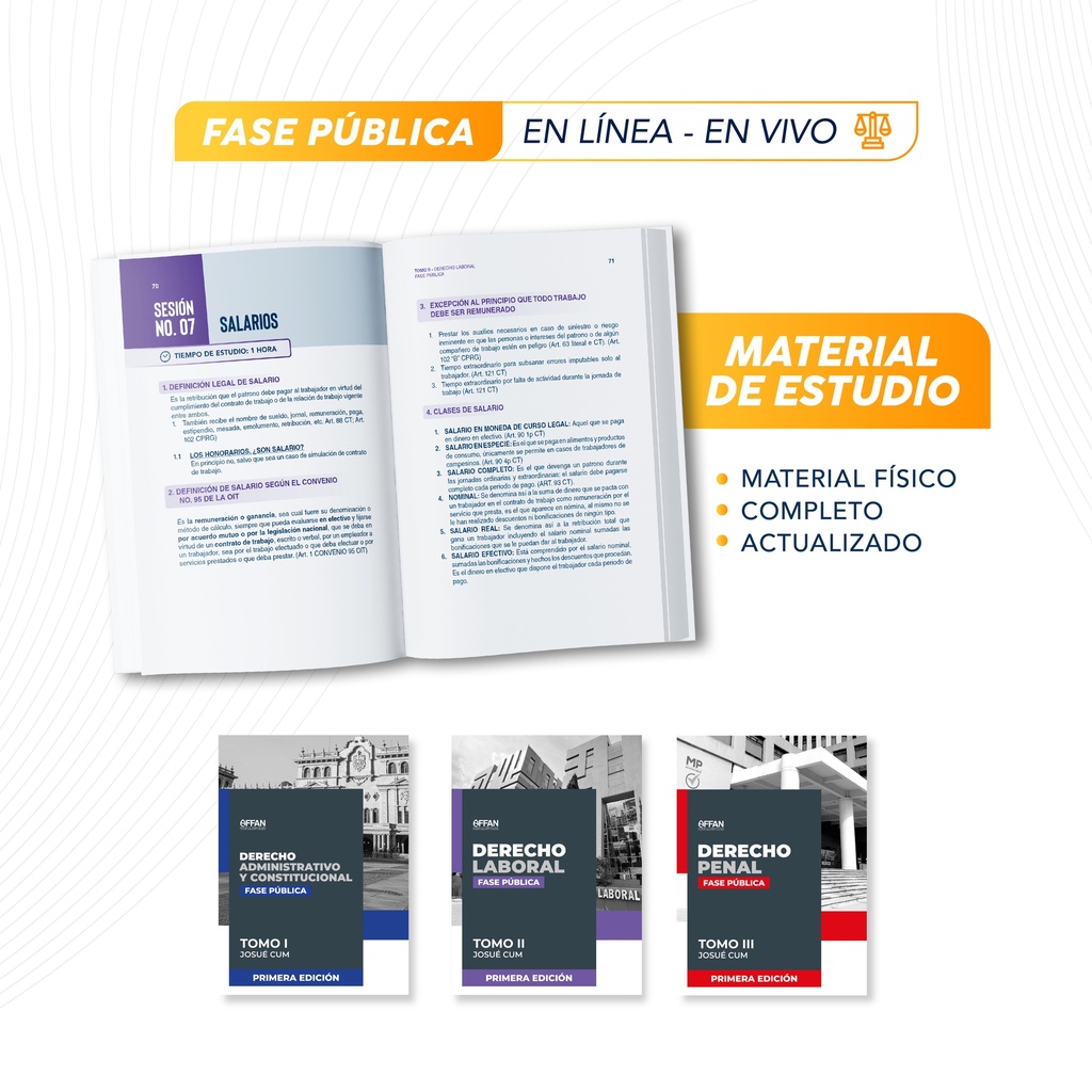 CURSO EN VIVO FASE PÚBLICA PREMIUM (OCTUBRE-MARZO)