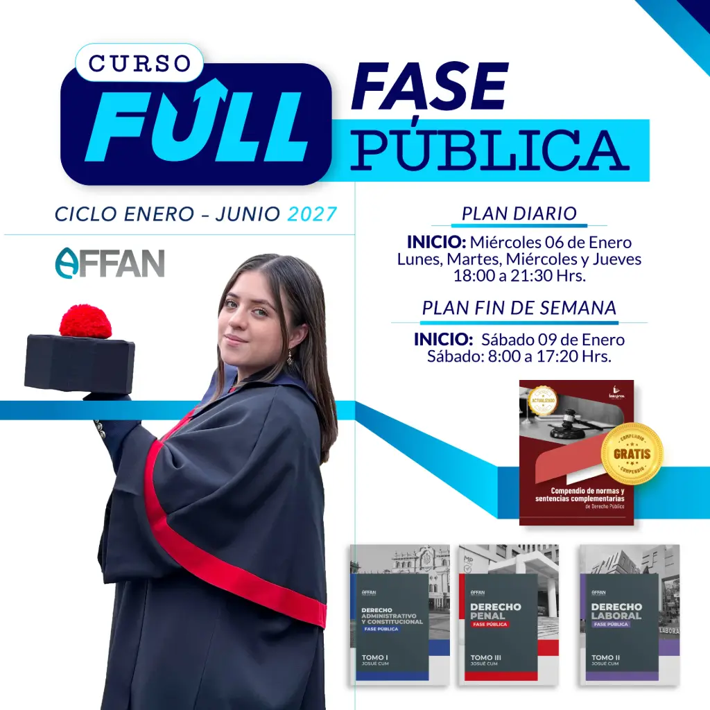 CURSO FULL FASE PÚBLICA (ENERO-JUNIO)