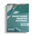 ​​PRONTUARIO DERECHO NOTARIAL (SEGUNDA EDICIÓN)