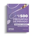 ﻿LIBRO 500 PREGUNTAS DERECHO LABORAL (SEGUNDA EDICIÓN)﻿