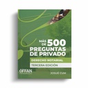 ​​​LIBRO 500 PREGUNTAS DERECHO NOTARIAL (TERCERA EDICIÓN)