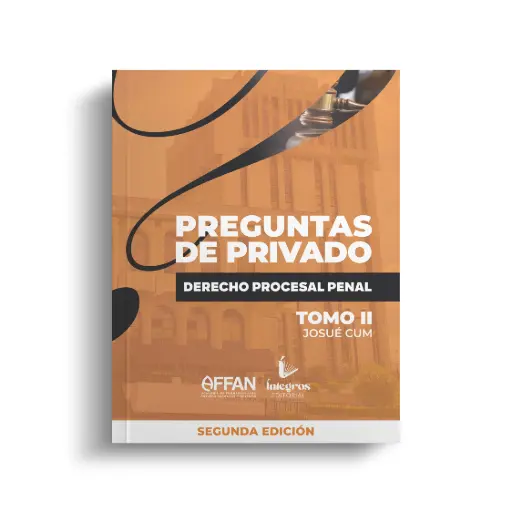 AFFAN - LIBRO DERECHO PROCESAL PENAL - TOMO II (SEGUNDA EDICIÓN)