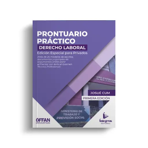 AFFAN - PRONTUARIO DERECHO LABORAL