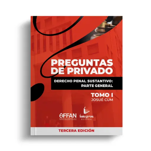 AFFAN - LIBRO DERECHO PENAL SUSTANTIVO PARTE GENERAL - TOMO I (TERCERA EDICION)