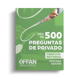 ﻿​​​LIBRO 500 PREGUNTAS DERECHO NOTARIAL (SEGUNDA EDICIÓN)﻿
