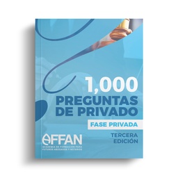 LIBRO 1000 PREGUNTAS FASE PRIVADA (TERCERA EDICIÓN)