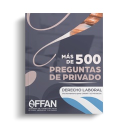 ​​​LIBRO 500 PREGUNTAS DERECHO LABORAL