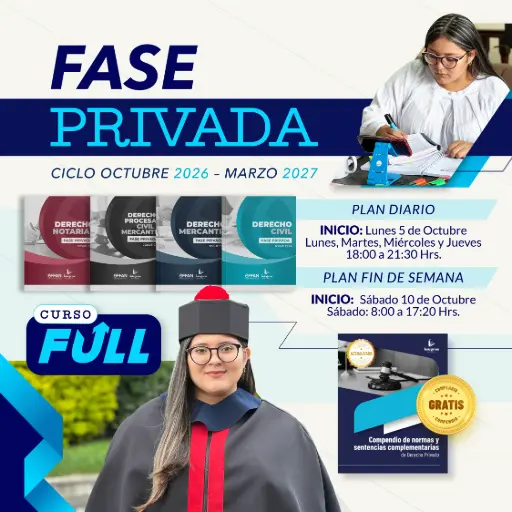 CURSO FULL FASE PRIVADA (OCTUBRE-MARZO)