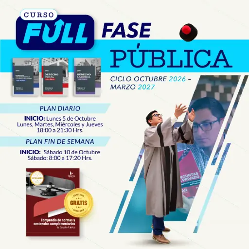 CURSO FULL FASE PÚBLICA (OCTUBRE-MARZO)